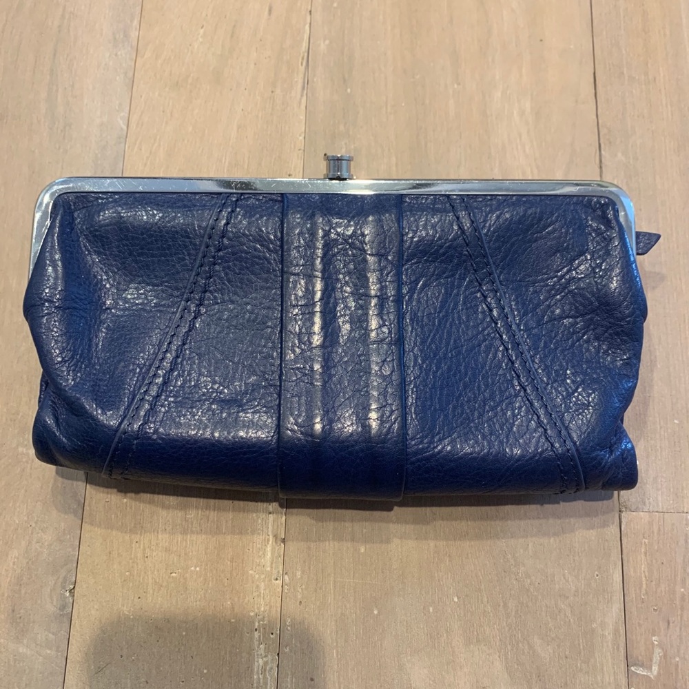 Cobalt Hobo Wallet/Clutch